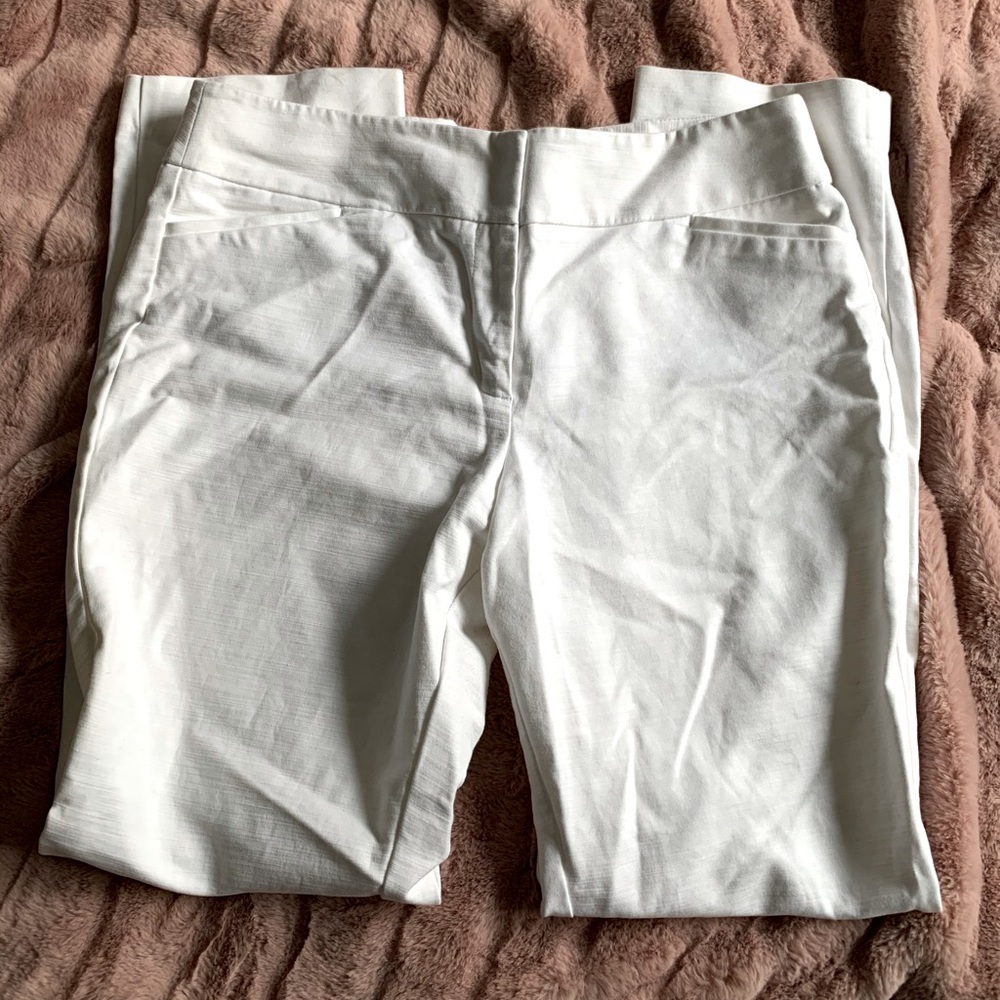 White dress pants